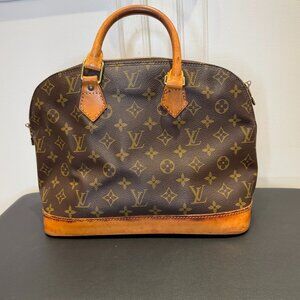 Authentic Louis Vuitton Monogram Alma PM HandBag COA incl.